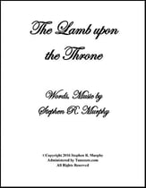 The Lamb upon the Throne SATB choral sheet music cover